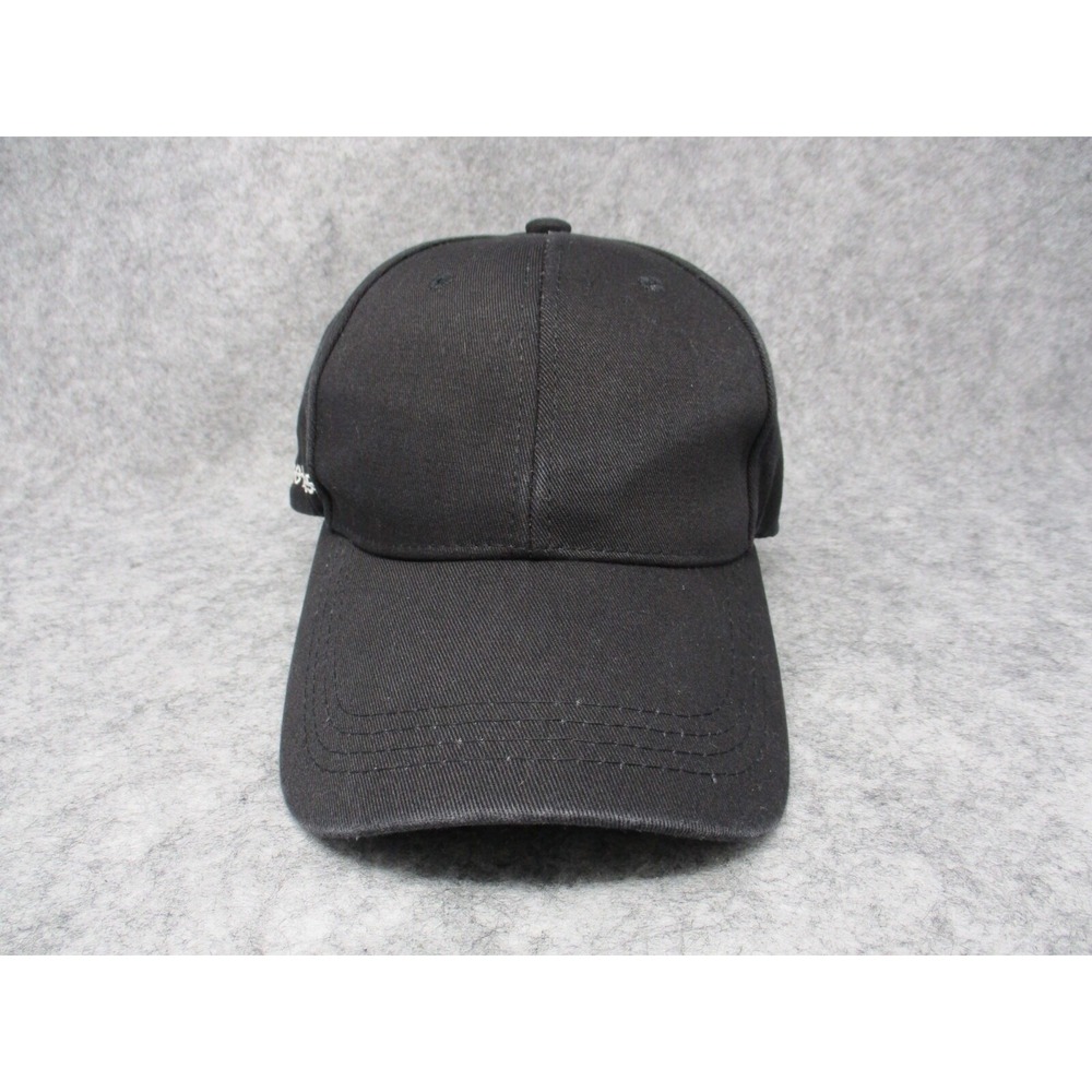 Playboy Hat Cap Strap Back Mens Black White 1953 Spell Out Logo Casual